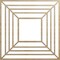 Ekena Millwork Raven Wood Fretwork Pierced Ceiling Medallion, Hickory, 34"OD x 12 1/2"ID x 3/8"T CMWP34X34X0375RAHI - alternate 1